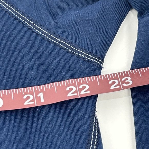 Michigan Wolverines‎ Shirt Men's L Blue adidas Climalite Long Sleeve Lacrosse - Picture 9 of 9